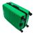 Troler Ella Icon Leaf cu 4 roti duble, ABS, 77x50x30 cm, Verde ComfortTravel Luggage