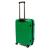 Troler Ella Icon Leaf cu 4 roti duble, ABS, 67x45x27 cm, Verde ComfortTravel Luggage