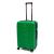 Troler Ella Icon Leaf cu 4 roti duble, ABS, 67x45x27 cm, Verde ComfortTravel Luggage