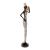 Statueta African Girl 1, Rasina, Negru, 42 cm ComfortTravel Luggage