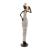 Statueta African Girl 1, Rasina, Negru, 42 cm ComfortTravel Luggage