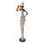 Statueta African Girl 1, Rasina, Negru, 42 cm ComfortTravel Luggage