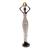Statueta African Girl 2, Rasina, Negru, 45 cm ComfortTravel Luggage