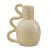 Vaza Pot, Ceramica, Crem, 22cm ComfortTravel Luggage