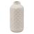 Vaza Bloom, Ceramica, Alb, 23cm ComfortTravel Luggage
