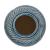 Vaza Shell, Ceramica, Albastru, 18cm ComfortTravel Luggage