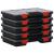 Cutii de organizare, 10 buc., 34,5x25x5 cm, polipropilenă GartenMobel Dekor