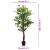 Arbore ficus artificial 630 de frunze 120 cm verde GartenMobel Dekor