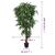 Arbore de mango artificial 600 de frunze 150 cm verde GartenMobel Dekor