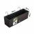 Set 3 jardiniere cu suport metalic, imitatie ratan, maro, 58x18x19.5 cm, Rato Case W GartenVIP DiyLine