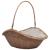 Coș pentru lemne de foc cu mâner, natural, 60x44x55 cm, salcie GartenMobel Dekor