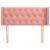 Tăblie de pat cu aripioare roz 103x16x78/88 cm catifea GartenMobel Dekor