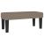 Pat box spring cu saltea, gri taupe, 90x190 cm, textil GartenMobel Dekor