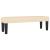 Pat box spring cu saltea, crem, 140x200 cm, textil GartenMobel Dekor