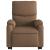 Fotoliu electric de masaj rabatabil cu ridicare, maro, textil GartenMobel Dekor