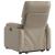 Fotoliu rabatabil electric cu ridicare, cappuccino GartenMobel Dekor