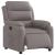 Fotoliu rabatabil electric, gri taupe, material textil GartenMobel Dekor