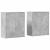 Dulapuri, 2 buc., gri beton, 60x31x70 cm, lemn prelucrat GartenMobel Dekor