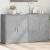 Dulapuri, 2 buc., gri beton, 60x31x70 cm, lemn prelucrat GartenMobel Dekor