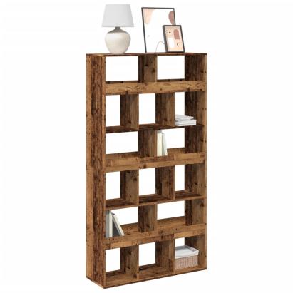 Bibliotecă, lemn vechi, 100x33x187,5 cm, lemn prelucrat GartenMobel Dekor
