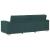 Set de canapele cu perne, 2 piese, verde închis, textil GartenMobel Dekor