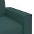 Set de canapele cu perne, 2 piese, verde închis, textil GartenMobel Dekor
