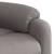 Fotoliu rabatabil, gri taupe, material textil GartenMobel Dekor