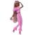BARBIE DELUXE STYLE PAPUSA BARBIE CU SALOPETA ROZ SI PAR IMPLETIT SuperHeroes ToysZone