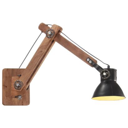 Lampă de perete, stil industrial, negru, rotund, E27 GartenMobel Dekor