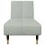 Set canapea, 2 piese, gri deschis, catifea GartenMobel Dekor