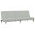 Set canapea, 2 piese, gri deschis, catifea GartenMobel Dekor