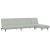 Set canapea, 2 piese, gri deschis, catifea GartenMobel Dekor