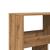 Bibliotecă, stejar artizanal, 100x33x187,5 cm, lemn prelucrat GartenMobel Dekor