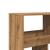 Separator cameră stejar artizanal 100x33x187,5cm lemn prelucrat GartenMobel Dekor
