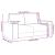 Set de canapele cu perne, 2 piese, gri deschis, catifea GartenMobel Dekor