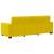 Set de canapele cu perne, 2 piese, galben, catifea GartenMobel Dekor