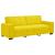 Set de canapele cu perne, 2 piese, galben, catifea GartenMobel Dekor