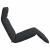 Șezlong pliabil negru 175x54x8,5 cm țesătură Oxford GartenMobel Dekor