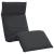 Șezlong pliabil negru 175x54x8,5 cm țesătură Oxford GartenMobel Dekor
