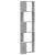 Bibliotecă 5 niveluri gri beton 50x50x179cm lemn prelucrat GartenMobel Dekor