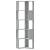 Bibliotecă cu 5 niveluri gri sonoma 50x50x179 cm lemn prelucrat GartenMobel Dekor