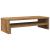 Suport monitor, stejar artizanal, 54x22x15 cm, lemn prelucrat GartenMobel Dekor