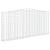Coș gabion arcuit, 400x30x180/200 cm, fier galvanizat GartenMobel Dekor