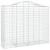 Coșuri gabion arcuite 30 buc, 200x50x160/180cm, fier galvanizat GartenMobel Dekor