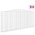 Coșuri gabion arcuite 4 buc, 400x30x180/200 cm, fier galvanizat GartenMobel Dekor