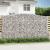 Coșuri gabion arcuite, 2 buc, 400x30x220/240cm, fier galvanizat GartenMobel Dekor