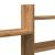 Raft de perete stejar artizanal 167,5x18x68 cm lemn prelucrat GartenMobel Dekor