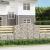Coș gabion arcuit 200x30x140/160 cm fier galvanizat GartenMobel Dekor