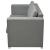 Canapea cu 2 locuri, gri deschis, material textil GartenMobel Dekor