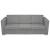 Set canapele, 2 piese, gri deschis, material textil  GartenMobel Dekor